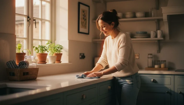 A 15-Minute Daily Cleaning Routine That Actually Sticks