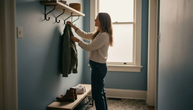Entryway Organization Ideas: Tame the Shoe and Bag Pile