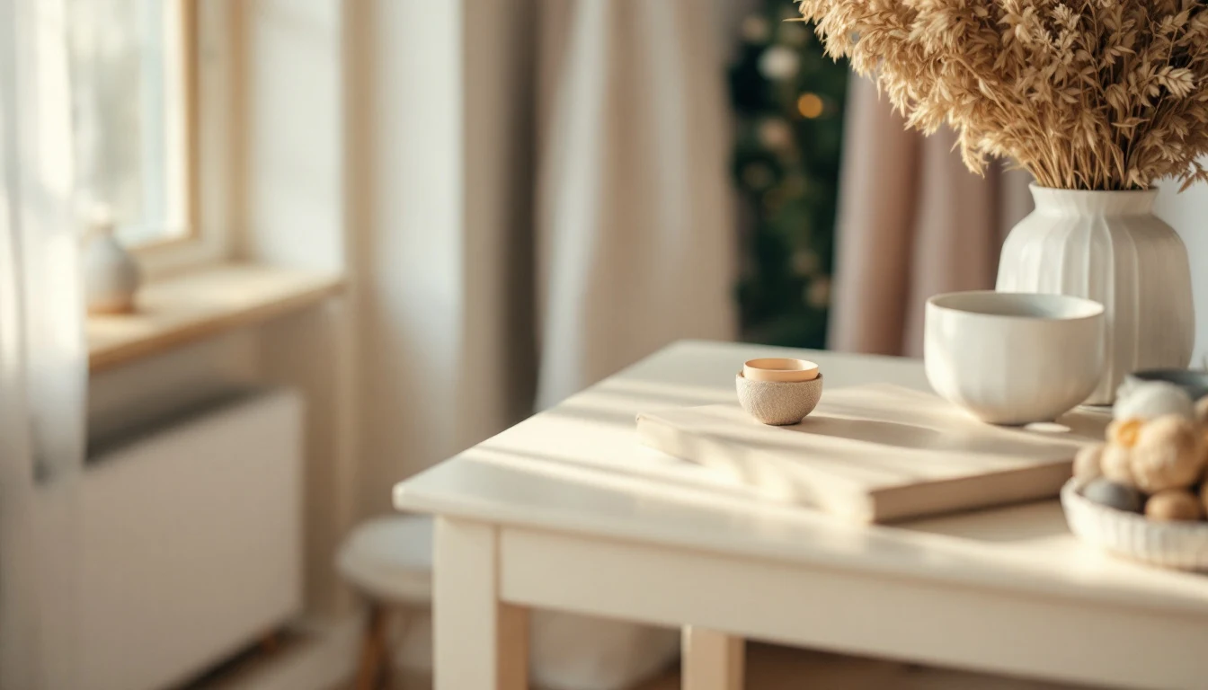 An overwhelmed-to-calm before-and-after feel: one tidy clear surface beside a small basket of sorted items on a...