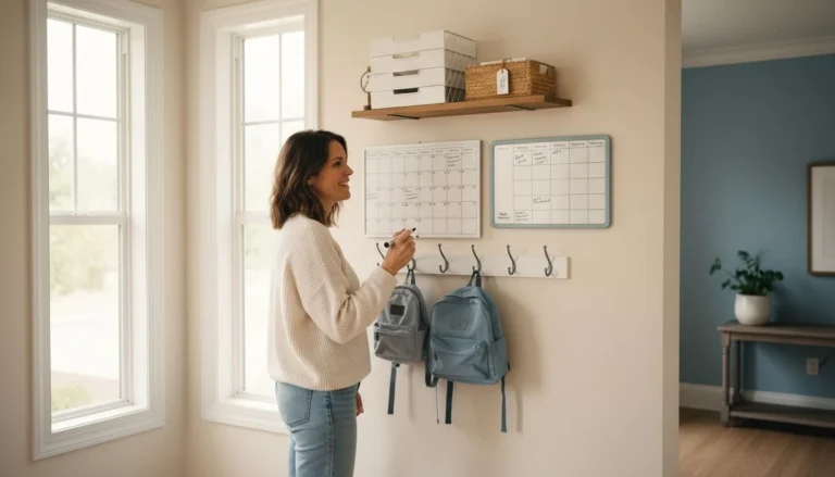 How to Set Up a Family Command Center for the School Year