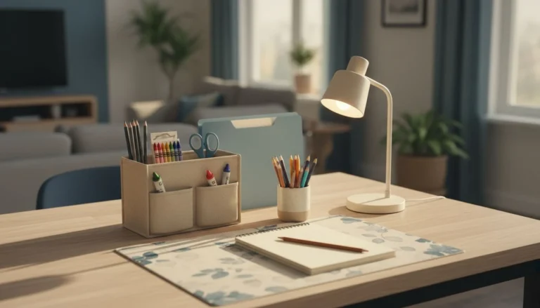 How to Set Up a Kids’ Homework Station Before School Starts