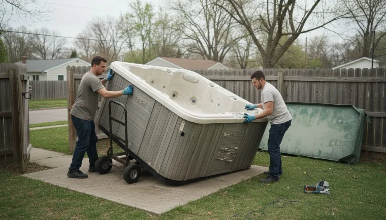 Hot Tub Removal Cost: What We Paid to Get Ours Gone