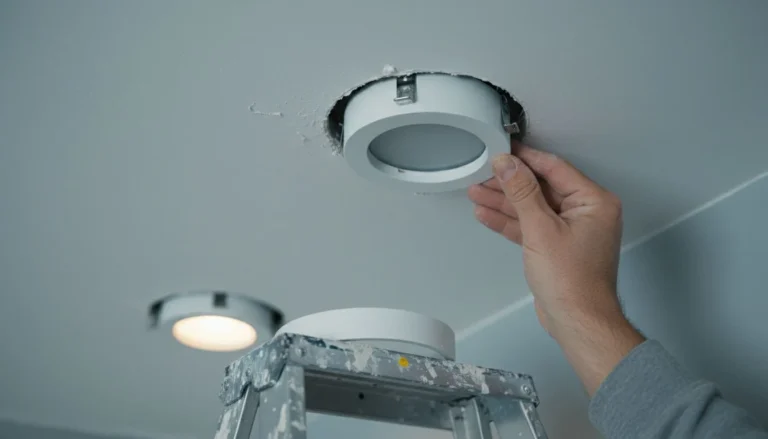 Recessed Lighting Installation Cost: Six Cans in a Room That Never Had Any